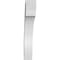 Ekena Millwork 4-in. W x 20-in. D x 26-in. H Legacy Architectural Grade PVC Knee Brace BRCP04X20X26LEC - alternate 4